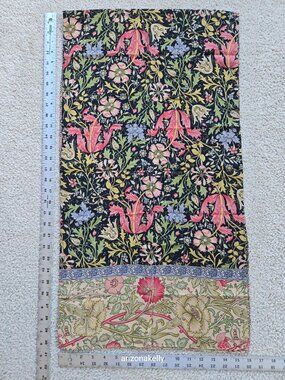 NWT The Met Silk Oblong Scarf William Morris